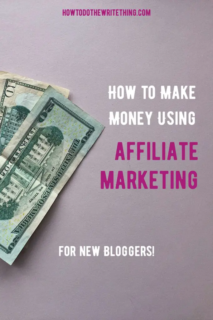 Make money blogging with affiliate marketing 2.0