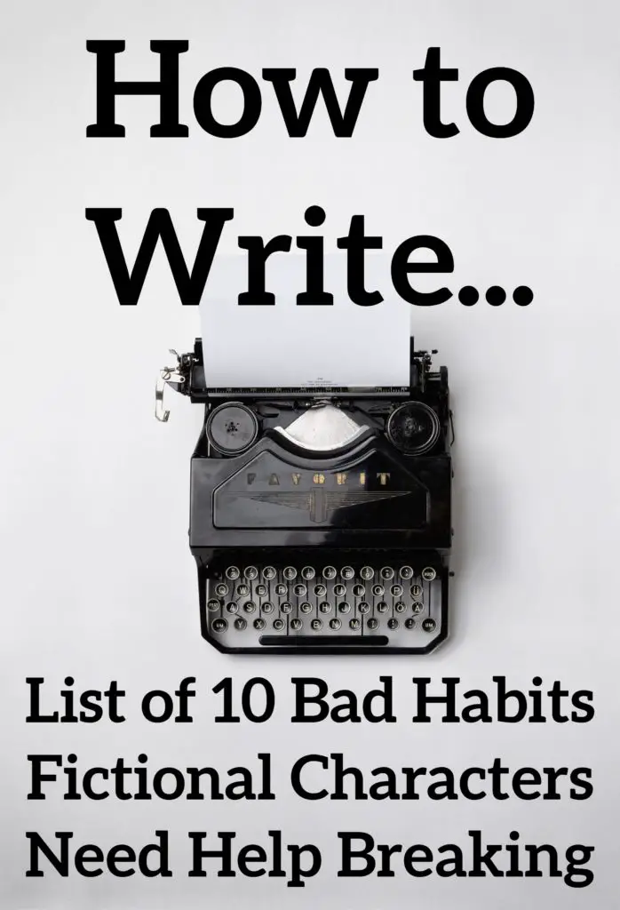 List of 10 Bad Habits Fictional Characters Need Help Breaking