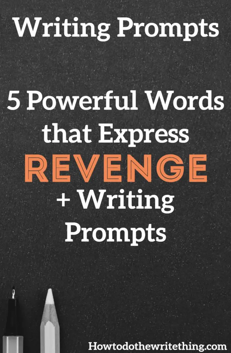 creative writing about revenge