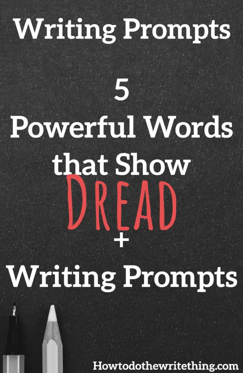 how to describe dread creative writing