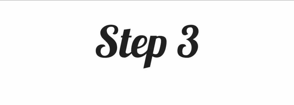 start a blog. Step 3