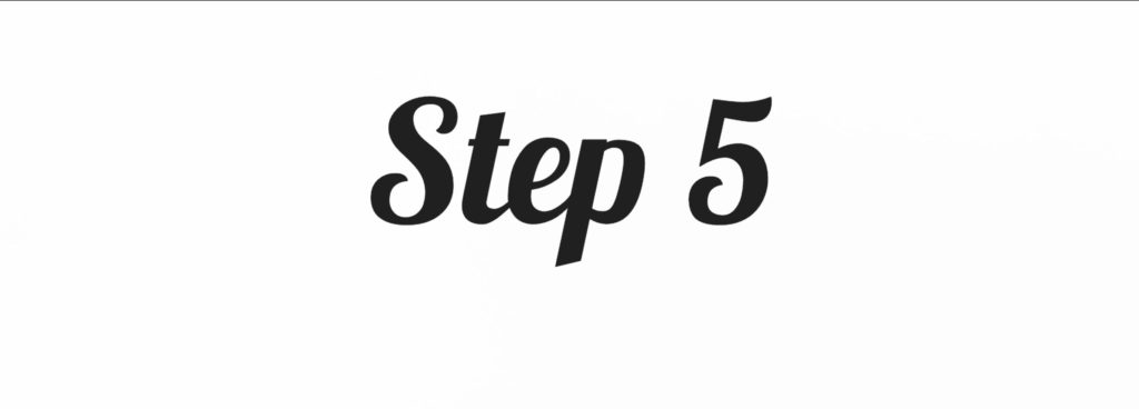 starting a blog. step 5