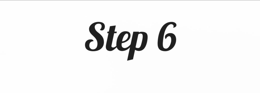starting a blog. step 6