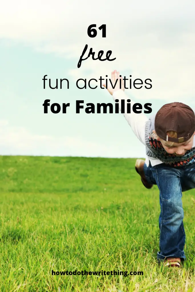 61 Free Activities for Families