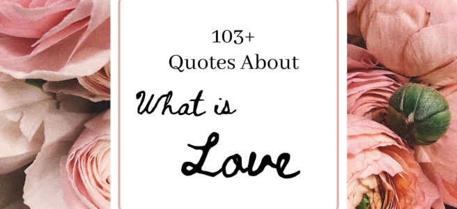 103+ Quotes About What Is Love