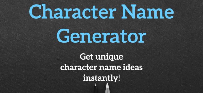 Character Name Generator