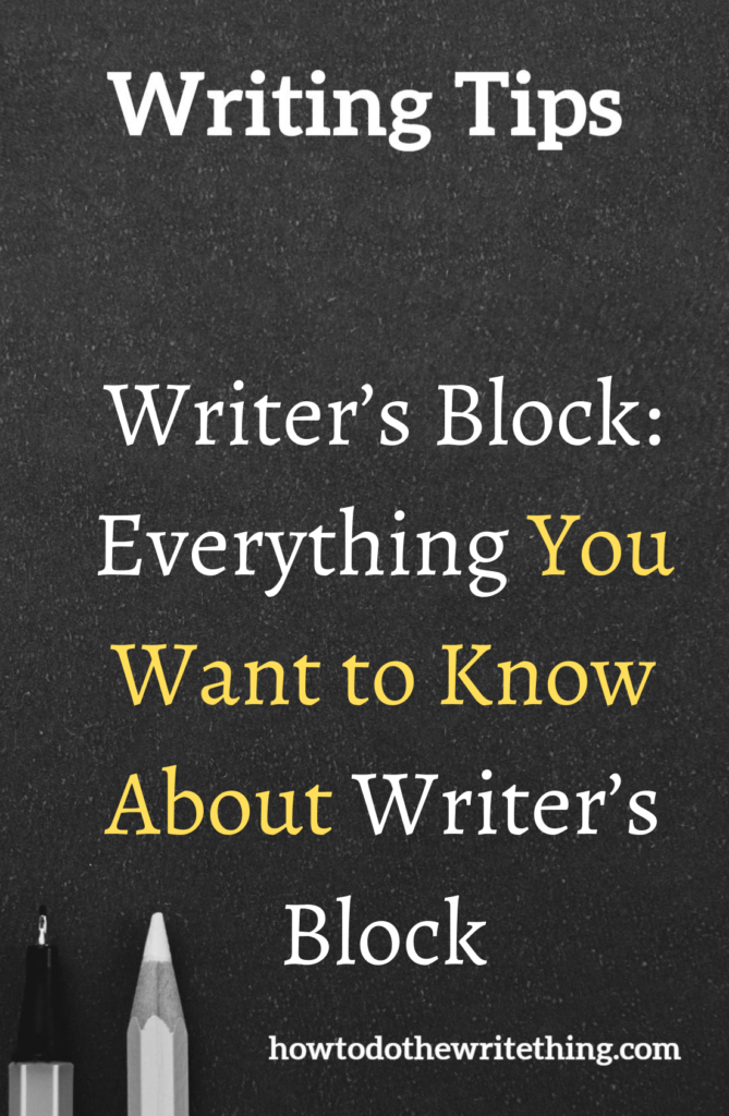 Writer’s Block: Everything You Want to Know About Writer's Block