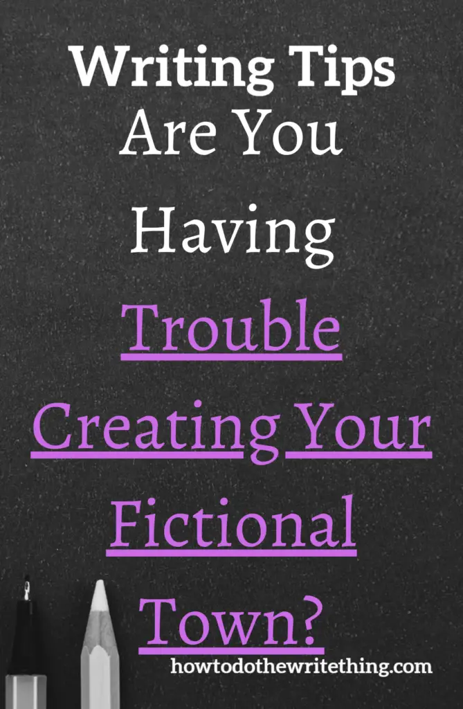 Are You Having Trouble Creating Your Fictional Town?