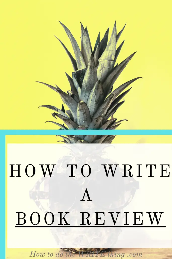 How to Write a Book Review