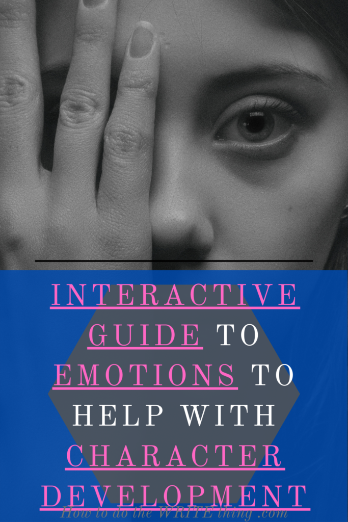 Interactive Guide to Emotions | Express Emotions and Emotional Reactions in Fictional Characters